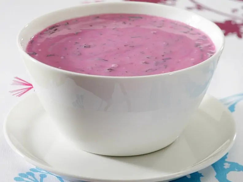 Rote-Bete-Gazpacho
