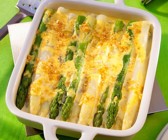Spargelgratin