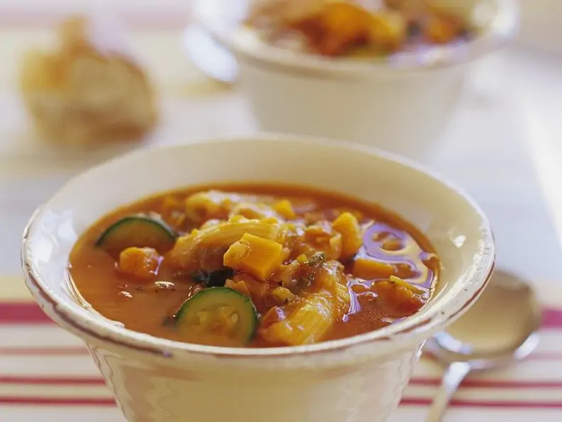 Minestrone mit Süßkartoffel