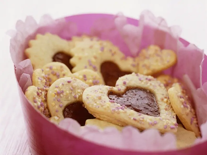 Marmeladenplätzchen