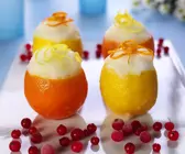 Zitronensorbet