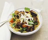 Spgahtti mit Pilzen