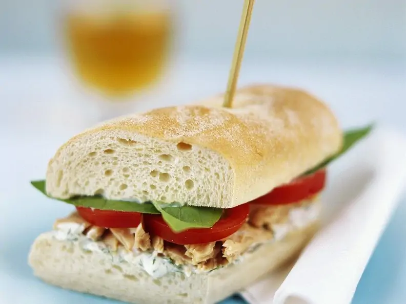 Sandwich mit Thunfisch