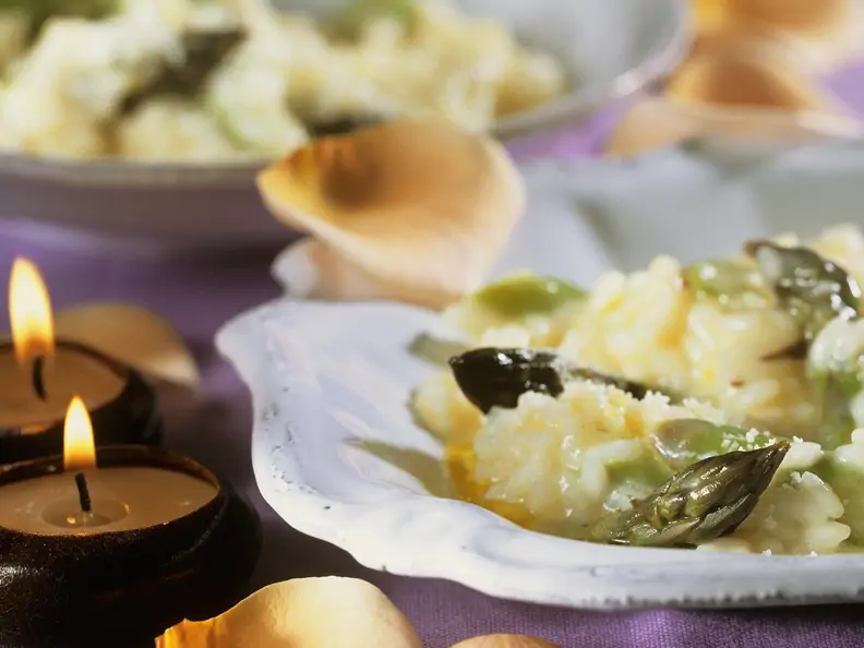 Spargelrisotto