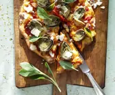 Pizza mit Artischocken