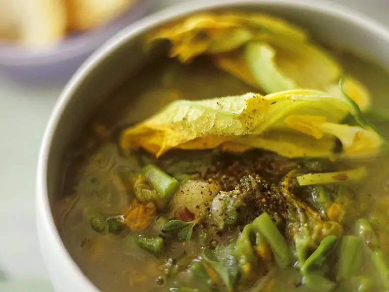 Wildspargelsuppe