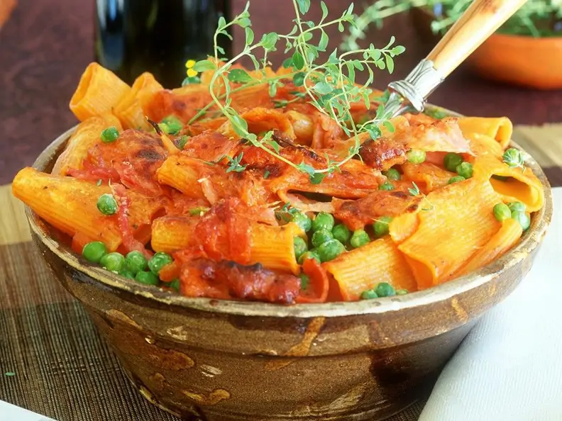 Rigatoni al forno vegetarisch