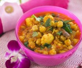 Blumenkohl-Curry mit Kichererbsen