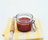 BBQ-Sauce im Glas