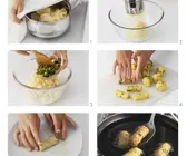 Kroketten mit Sesam