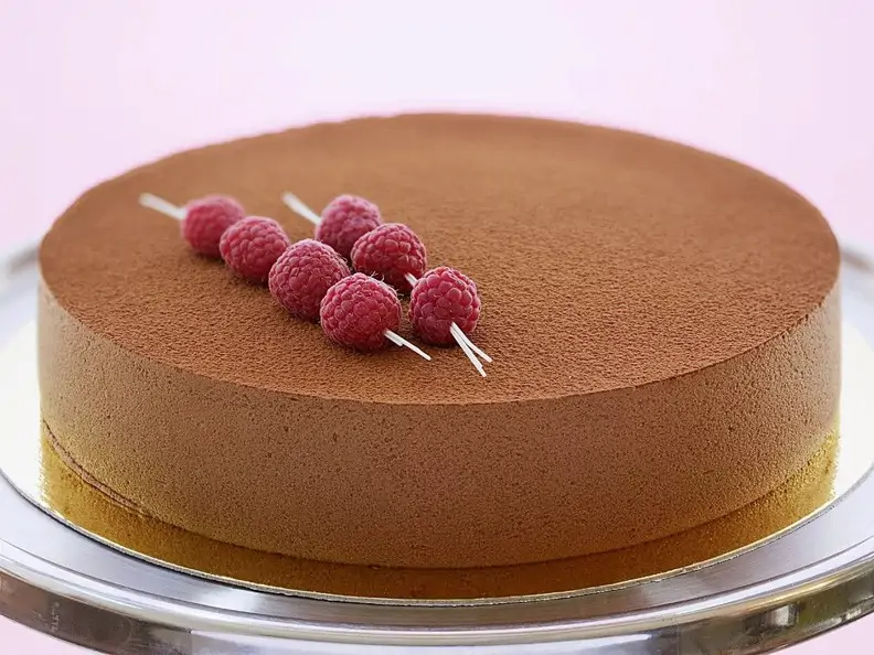 Mousse au chocolat-Torte