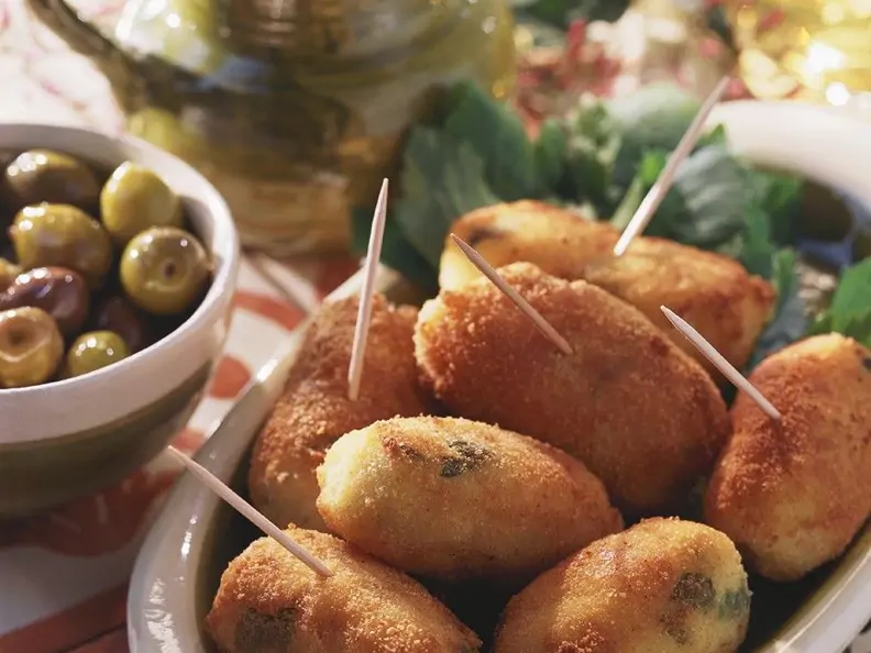 Kroketten mit Käse