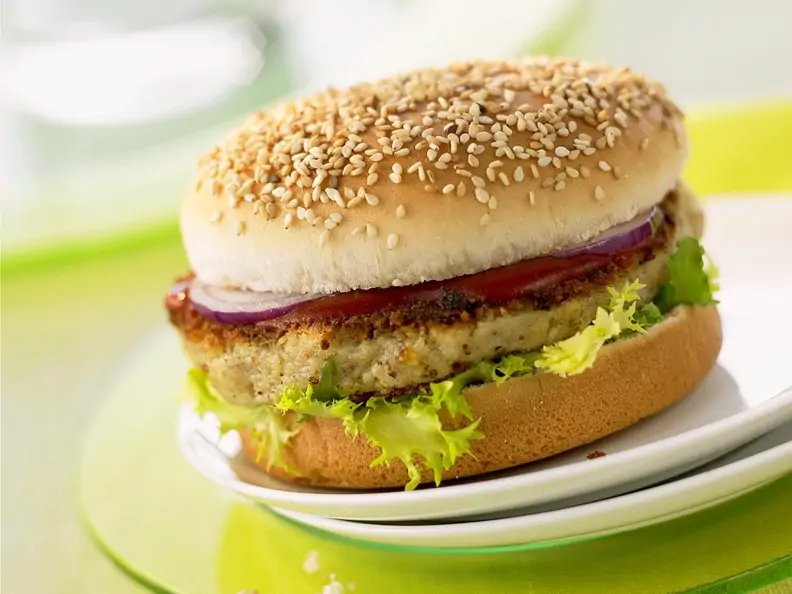 Grünkern-Burger