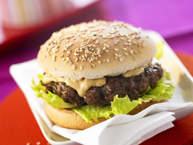 Tofu-Hackfleisch-Burger