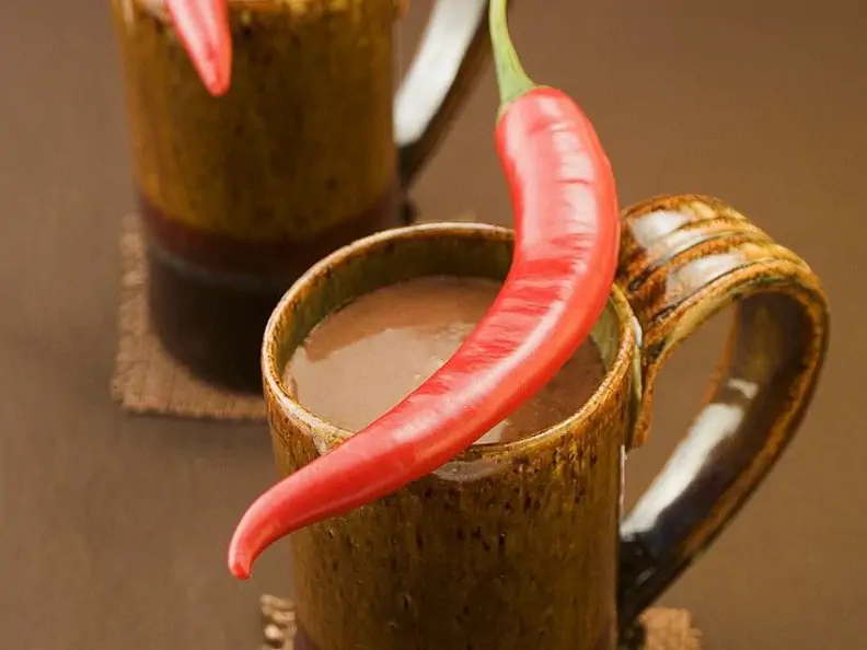 Heiße Chili-Schokolade