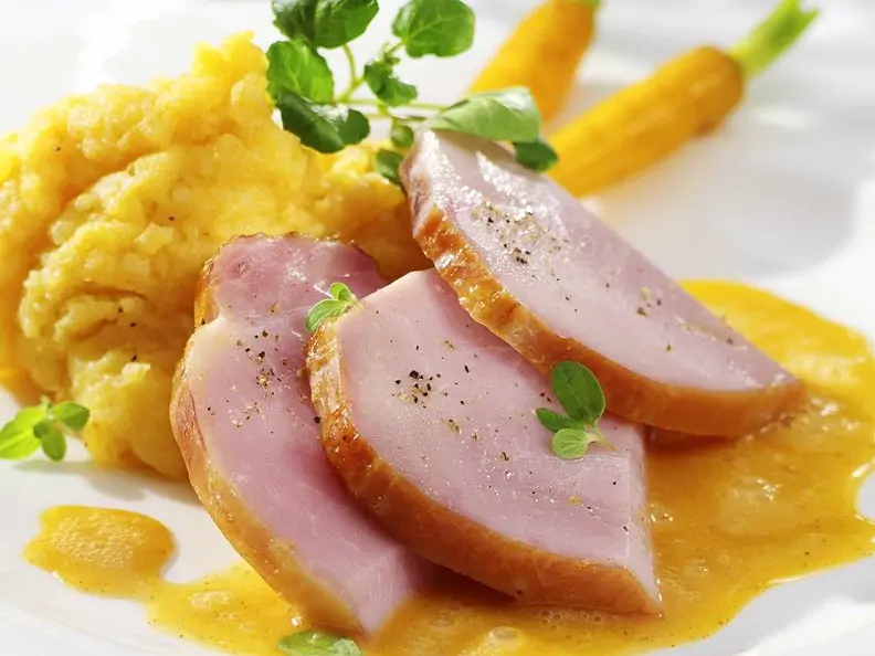 Kassler mit Kartoffelbrei