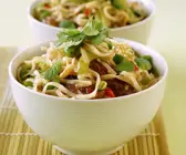 Reisnudeln mit Rindfleisch
