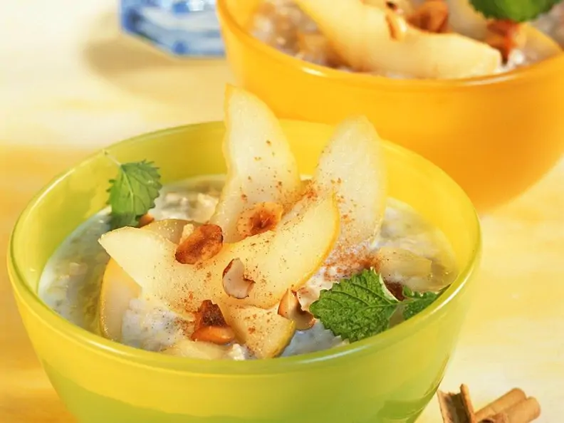 Birnen-Porridge