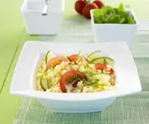 Couscous-Tomaten-Salat mit Gurke