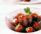 Schoko-Erdbeeren