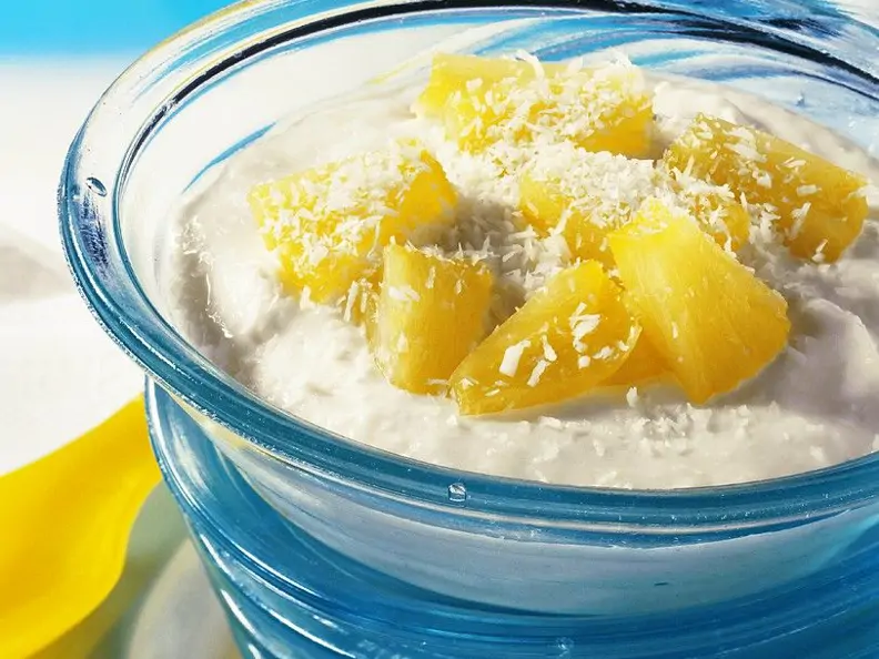 Ananas-Kokosquark