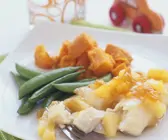 Tilapia mit Süßkartoffeln