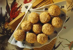 Japanische Reisbällchen