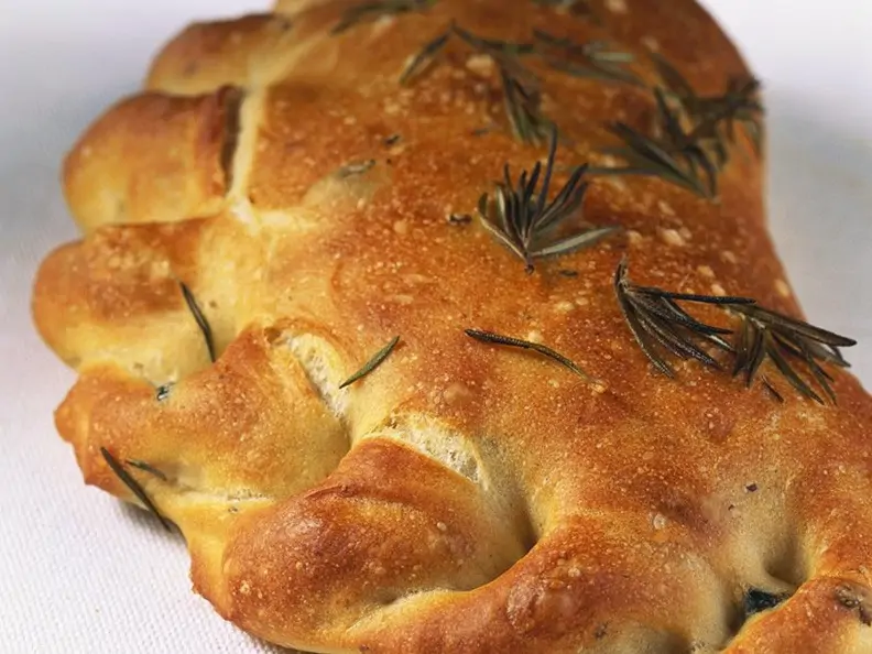 Rosmarinbrot mit Oliven