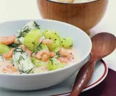 Gurken-Fischragout