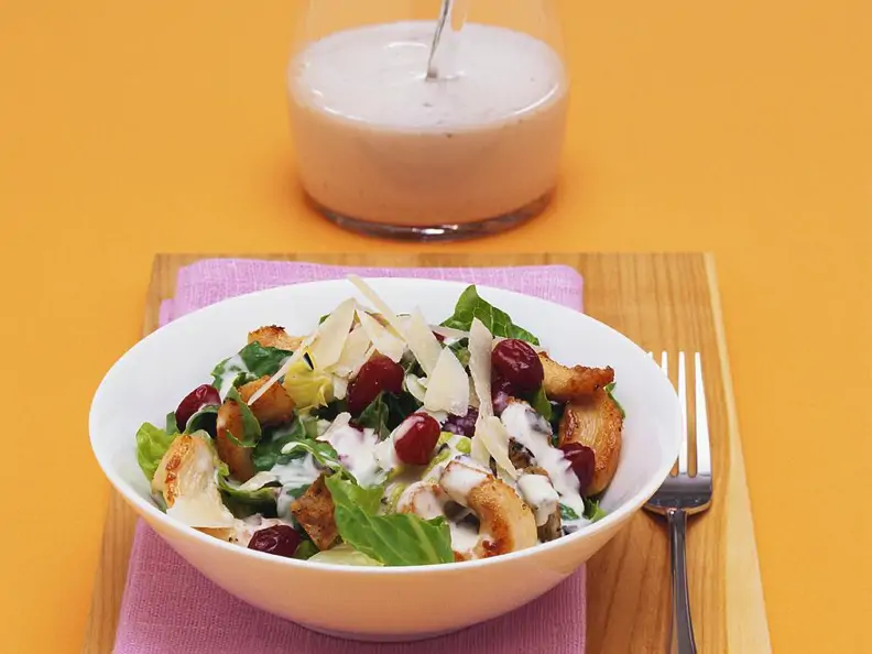 Römersalat mit Pute