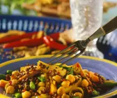 Hülsenfrüchtecurry mit Tofu