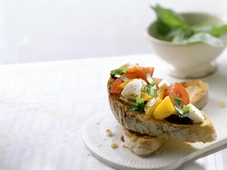 Bruschetta mit Gemüse