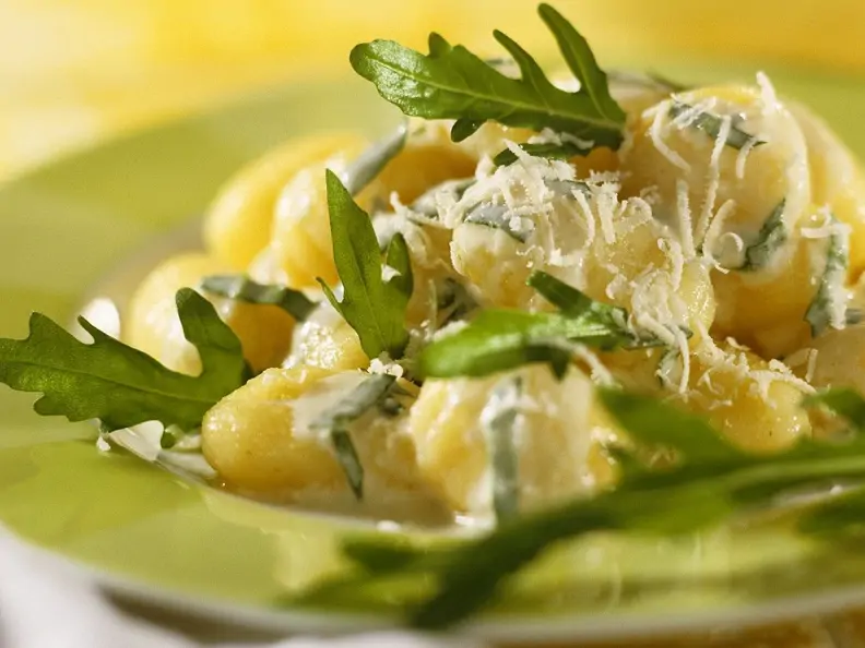 Gnocchi mit Käsesauce