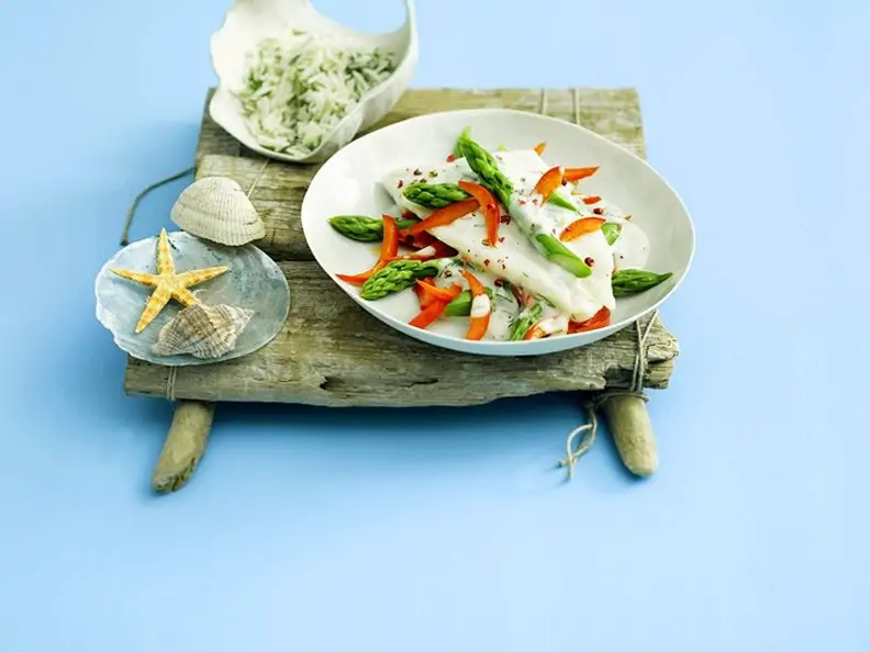 Pangasius mit Spagelgemüse