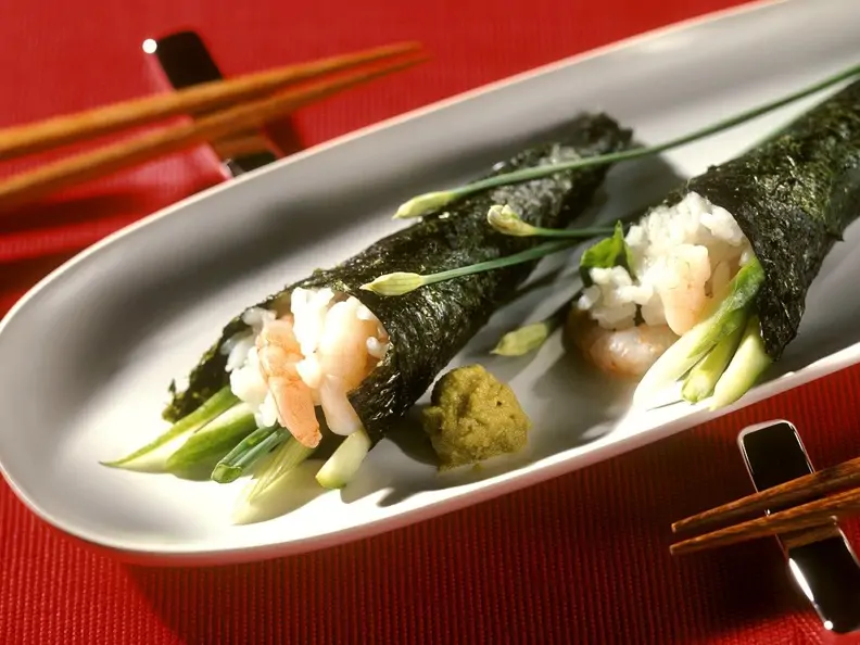 Garnelen-Temaki