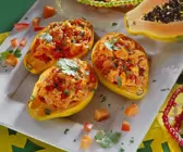 Gefüllte Papaya