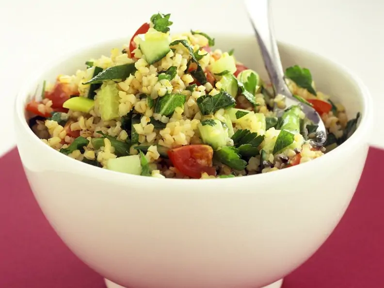 Bulgur-Gemüsesalat