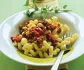 Pasta mit Lammhack