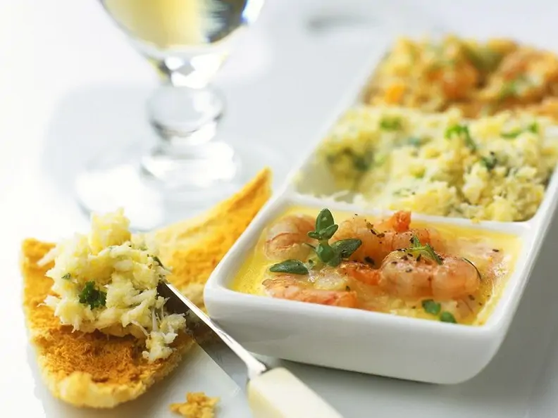 Verschiedene Fischpasteten