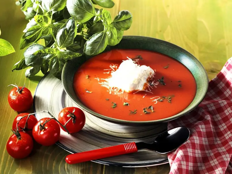 Kalte Tomatensuppe