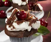 Schwarzwälder-Kirsch-Muffins