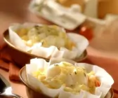 Kartoffelpüree mit pochiertem Ei