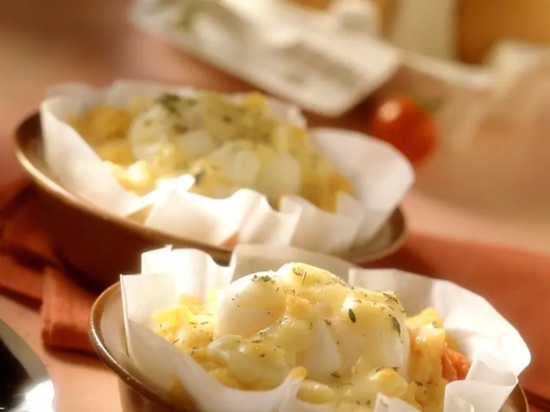 Kartoffelpüree mit pochiertem Ei