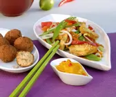 Wokgemüse mit Hähnchen