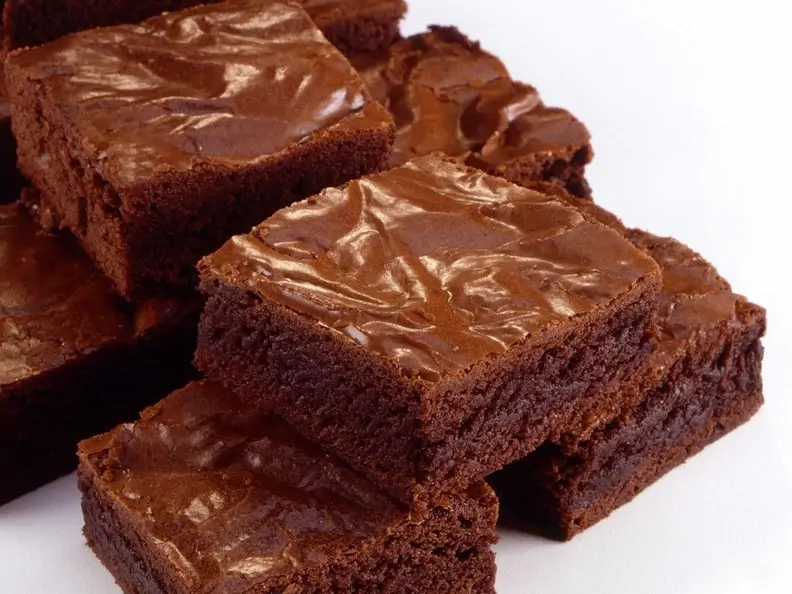 Brownies mit Glasur