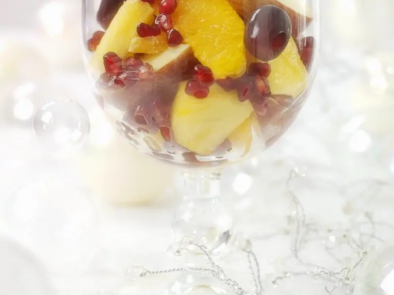 Festlicher Obstsalat