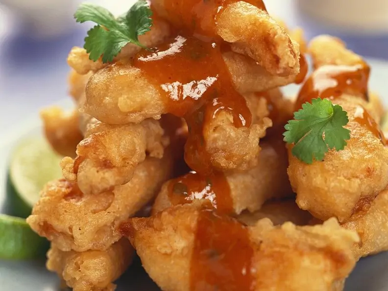 Hähnchen-Tempura