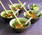 Asiatische Fischsuppe