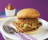 Gemüse-Tofu-Burger