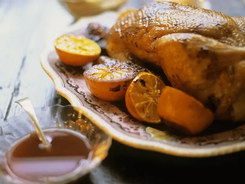 Ente à l'orange